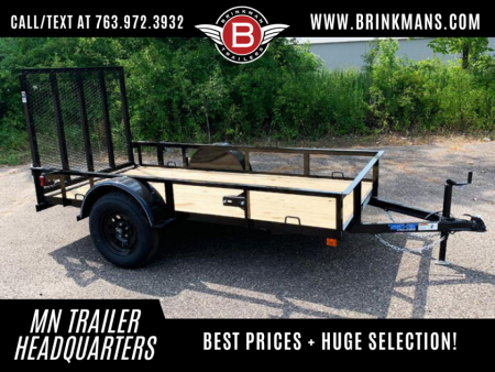 New Top Hat 60  x 10' Steel Utility Trailer w/ Ramp
