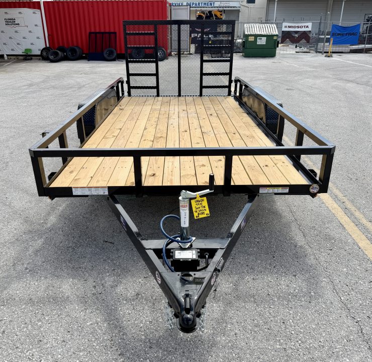 New 2027 Sure-Trac 7x14 7K Tube Top Utility Trailer