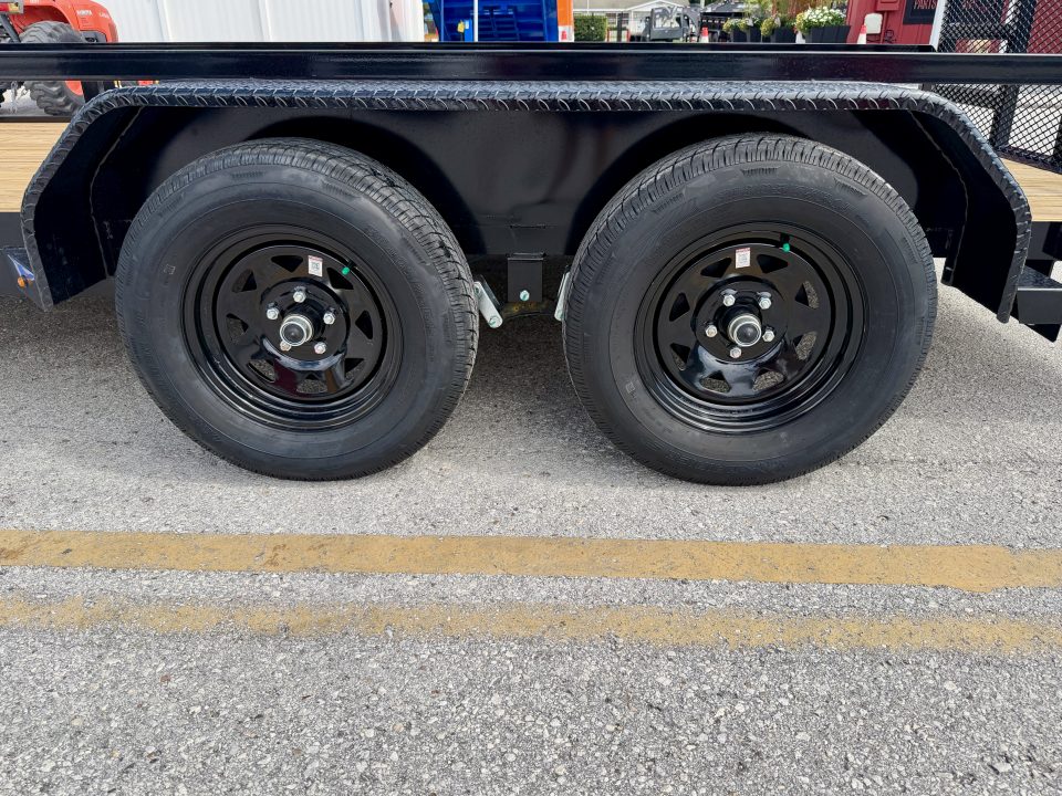 New 2027 Sure-Trac 7x14 7K Tube Top Utility Trailer