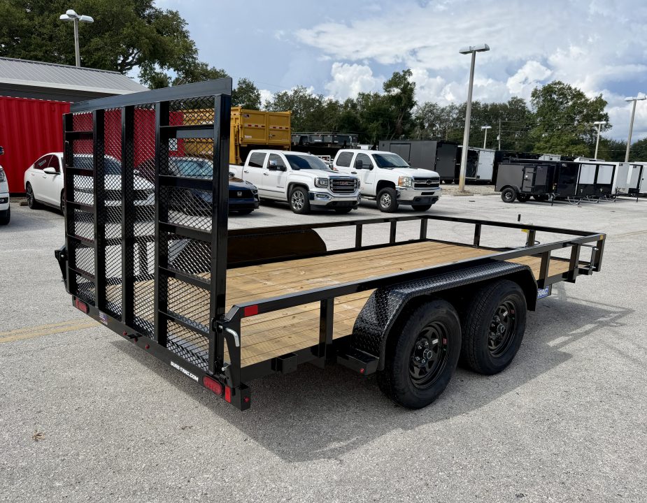 New 2027 Sure-Trac 7x14 7K Tube Top Utility Trailer