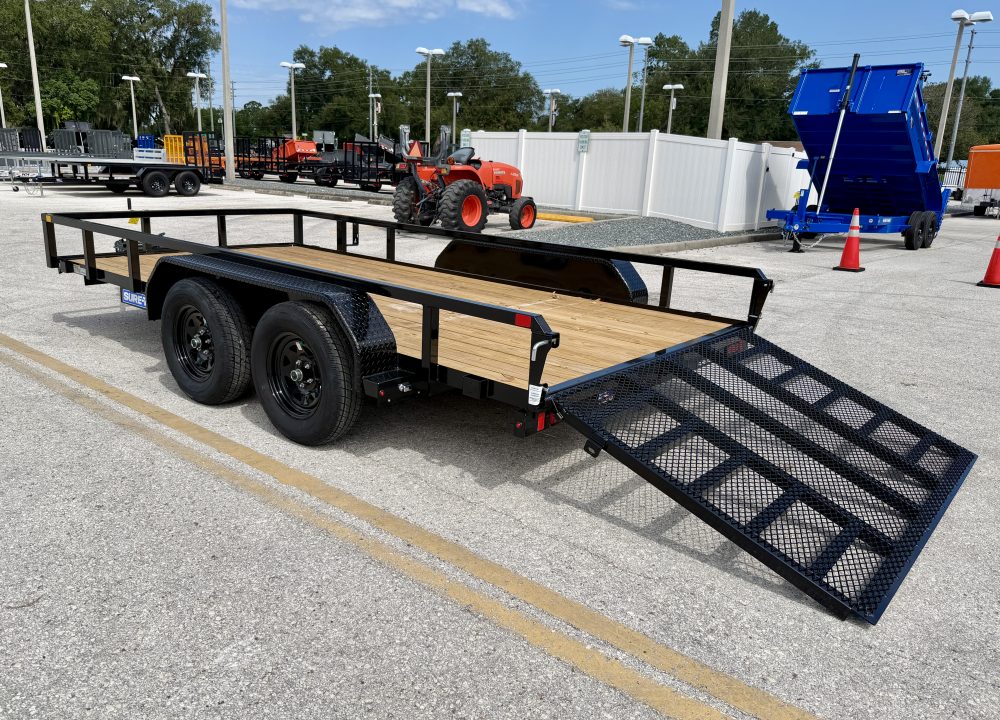 New 2027 Sure-Trac 7x14 7K Tube Top Utility Trailer