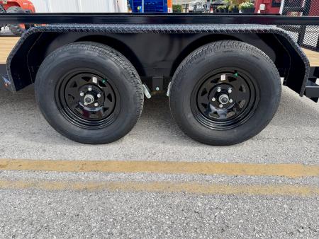 New 2027 Sure-Trac 7x14 7K Tube Top Utility Trailer