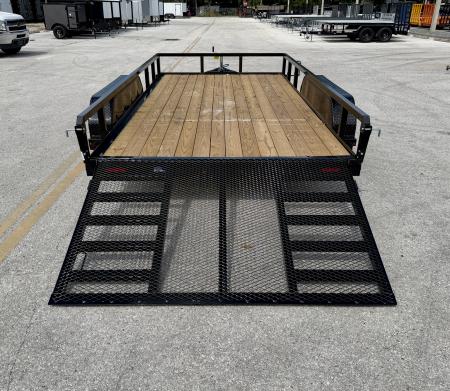 New 2027 Sure-Trac 7x14 7K Tube Top Utility Trailer