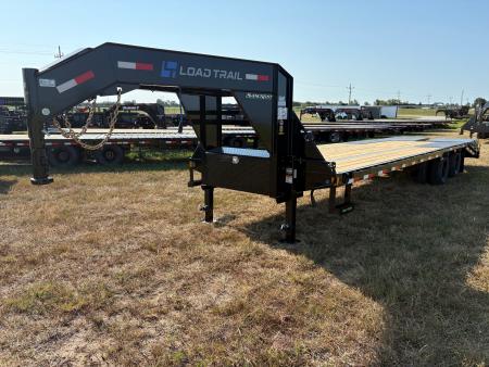 New 2027 Load Trail 102x30 Tandem 24k Flatbed Trailer W/ Max Ramps