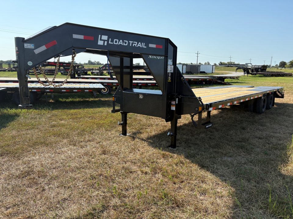 New 2027 Load Trail 102x30 Tandem 24k Flatbed Trailer W/ Max Ramps