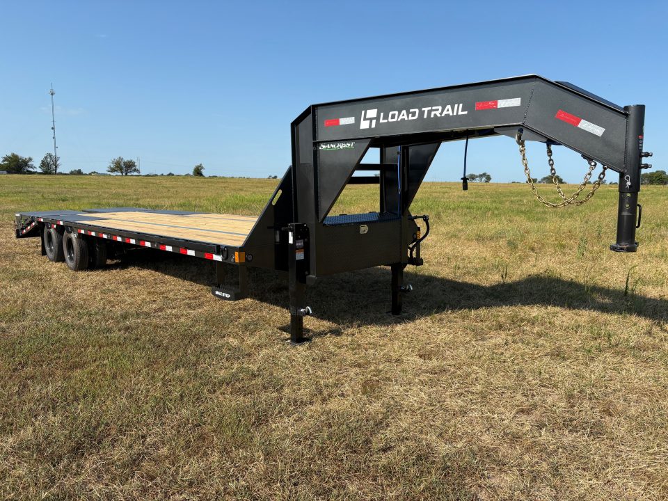 New 2027 Load Trail 102x30 Tandem 24k Flatbed Trailer W/ Max Ramps