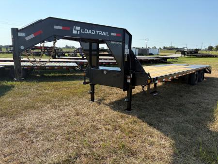 New 2027 Load Trail 102x30 Tandem 24k Flatbed Trailer W/ Max Ramps