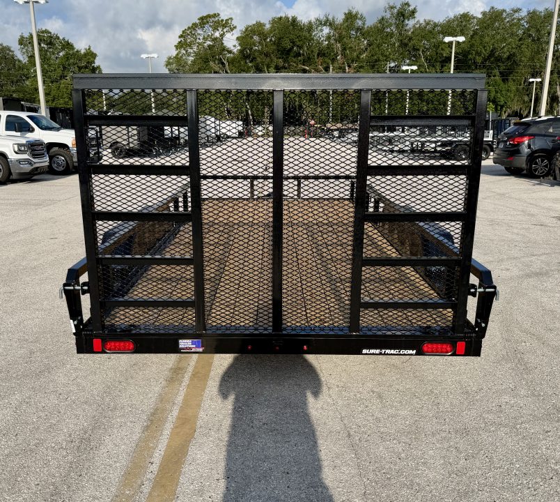 New 2027 Sure-Trac 7x16 7K Tube Top Utility Trailer