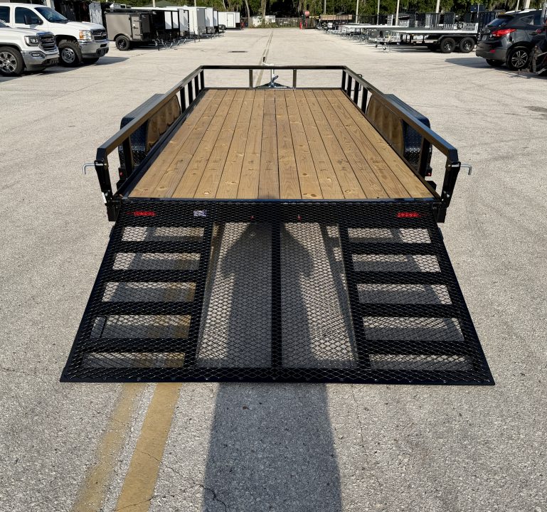 New 2027 Sure-Trac 7x16 7K Tube Top Utility Trailer