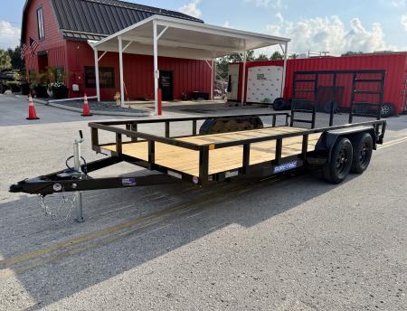 New 2027 Sure-Trac 7x16 7K Tube Top Utility Trailer