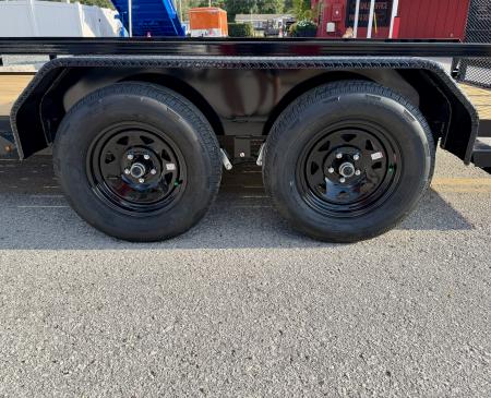 New 2027 Sure-Trac 7x16 7K Tube Top Utility Trailer