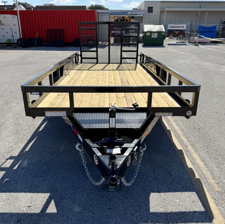 New 2027 Sure-Trac 7x16 10K Tube Top Utility Trailer