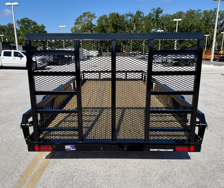 New 2027 Sure-Trac 7x16 10K Tube Top Utility Trailer