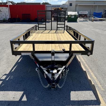 New 2027 Sure-Trac 7x16 10K Tube Top Utility Trailer