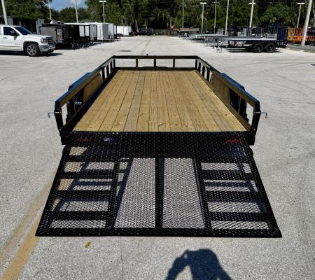New 2027 Sure-Trac 7x16 10K Tube Top Utility Trailer