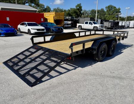 New 2027 Sure-Trac 7x16 10K Tube Top Utility Trailer