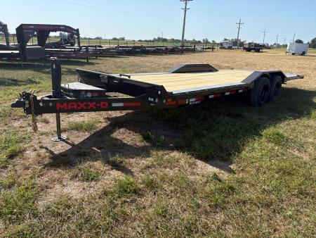 New 2027 MAXX-D 102x24 Tandem 17.5K Tilt Trailer W/ Hydro Jack