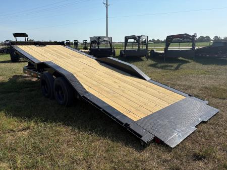 New 2027 MAXX-D 102x24 Tandem 17.5K Tilt Trailer W/ Hydro Jack