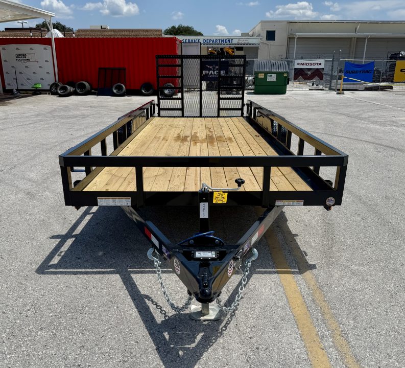 New 2027 Sure-Trac 7x20 10K Tube Top Utility Trailer