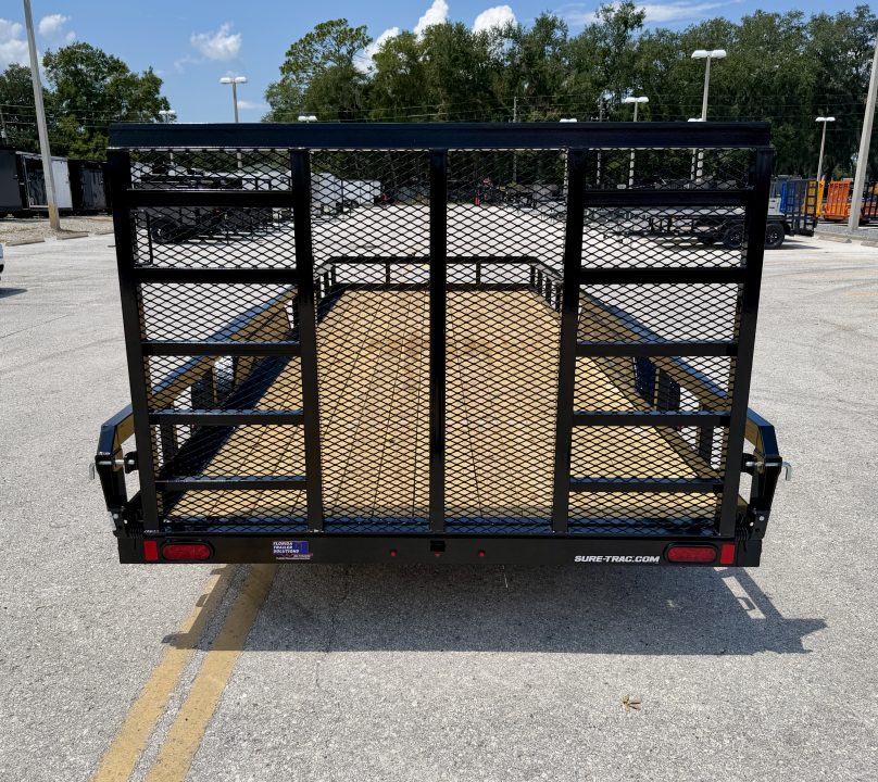 New 2027 Sure-Trac 7x20 10K Tube Top Utility Trailer