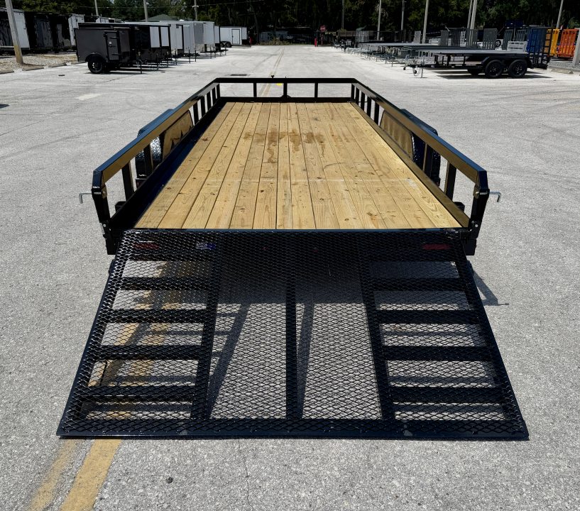 New 2027 Sure-Trac 7x20 10K Tube Top Utility Trailer