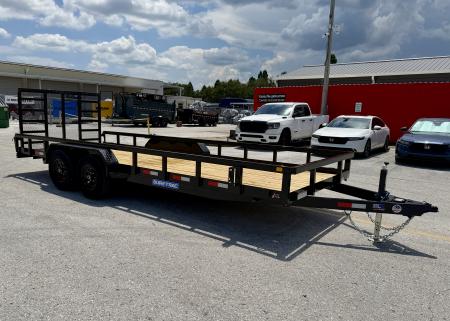 New 2027 Sure-Trac 7x20 10K Tube Top Utility Trailer