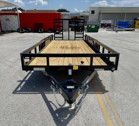 New 2027 Sure-Trac 7x20 10K Tube Top Utility Trailer