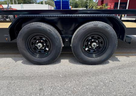 New 2027 Sure-Trac 7x20 10K Tube Top Utility Trailer