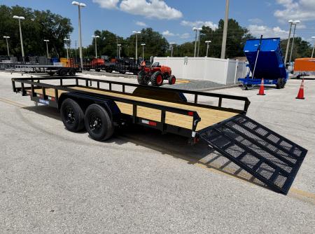 New 2027 Sure-Trac 7x20 10K Tube Top Utility Trailer