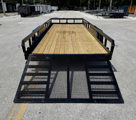 New 2027 Sure-Trac 7x20 10K Tube Top Utility Trailer