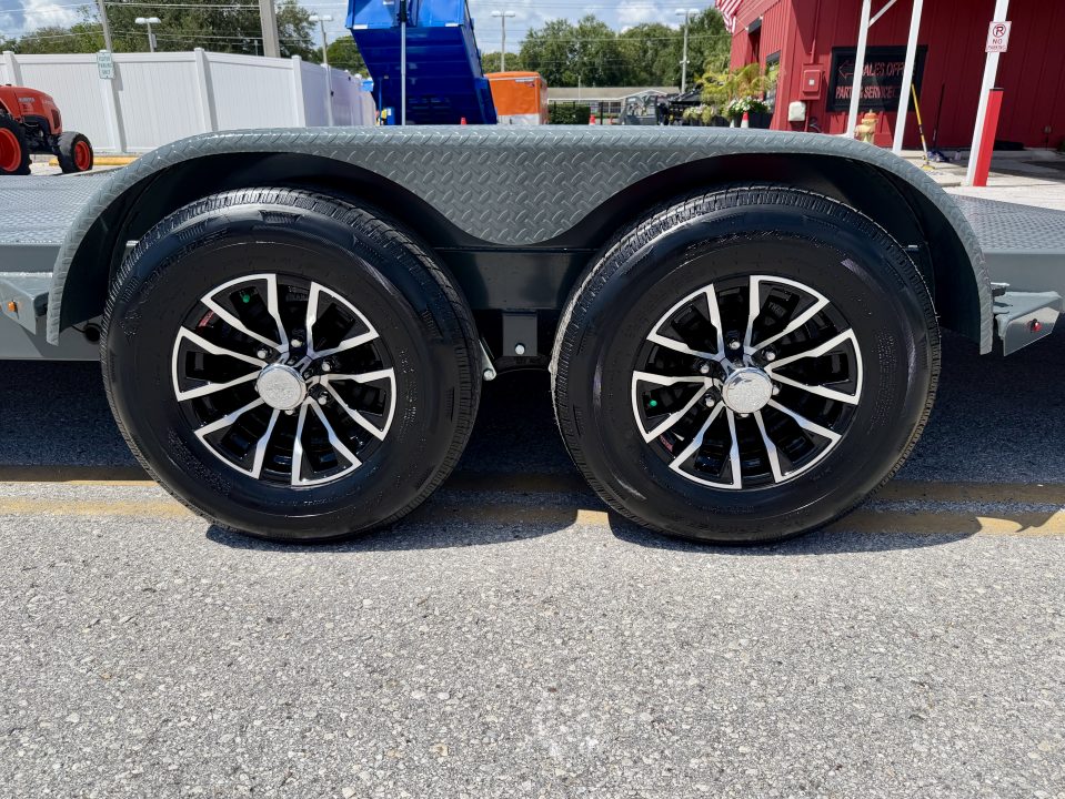 New 2027 Sure-Trac 7x20(16+4) 10k Steel Deck Car Hauler