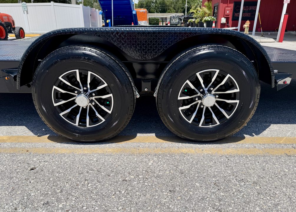 New 2027 Sure-Trac 7x20(16+4) 10k Steel Deck Car Hauler