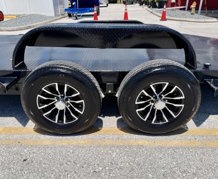 New 2027 Sure-Trac 7x20(16+4) 10k Steel Deck Car Hauler