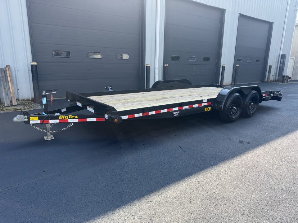 New 2027 Big Tex Trailers 10CH-20BKDT 7X20 TA Car Hauler
