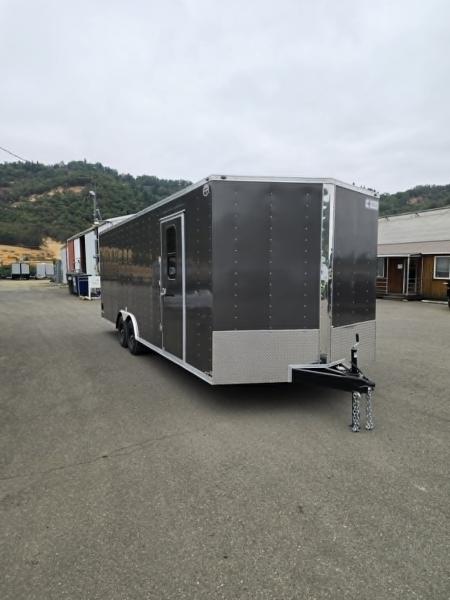 New ENCLOSED CAR HAULER CARGO BOX 2027 CONTINENTAL VHW8524TA3 8.5X24 10,000 GVWR TRAILER