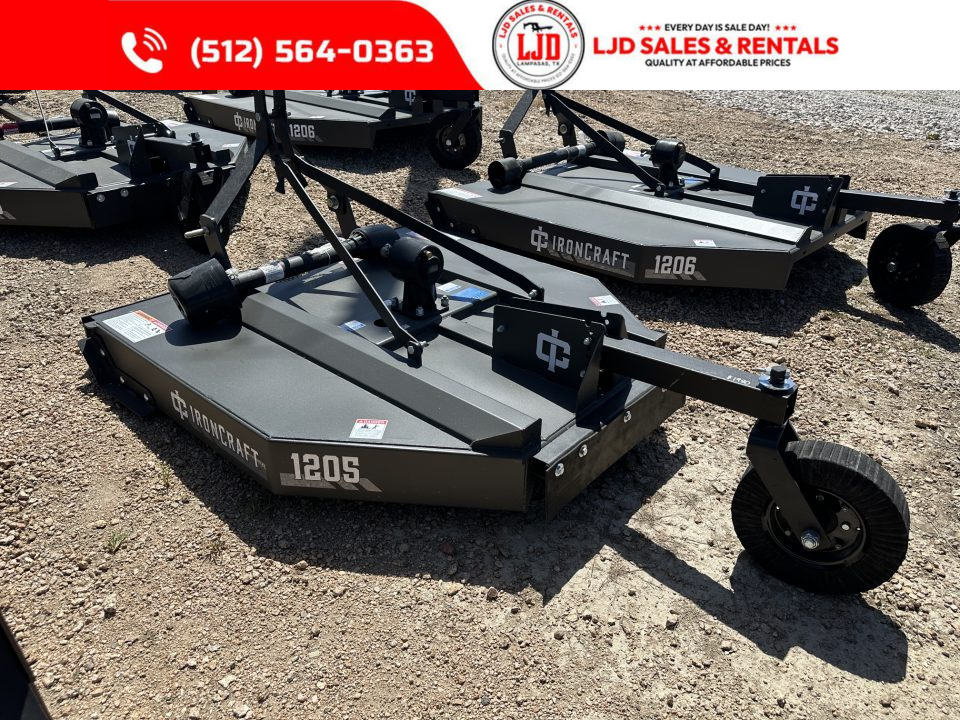 New 2025 IronCraft 5FT Standard Cutter 1205 Cutters