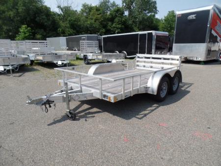 New 2026 ALCOM CLOSEOUT SALE ! 6.5' X 12" aluminum frame, tandem axle Utility Trailer