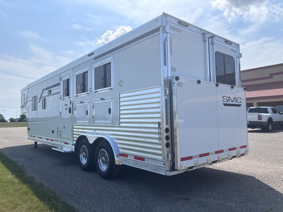 New 2027 SMC Laramie 3H 12' LQ Horse Trailer