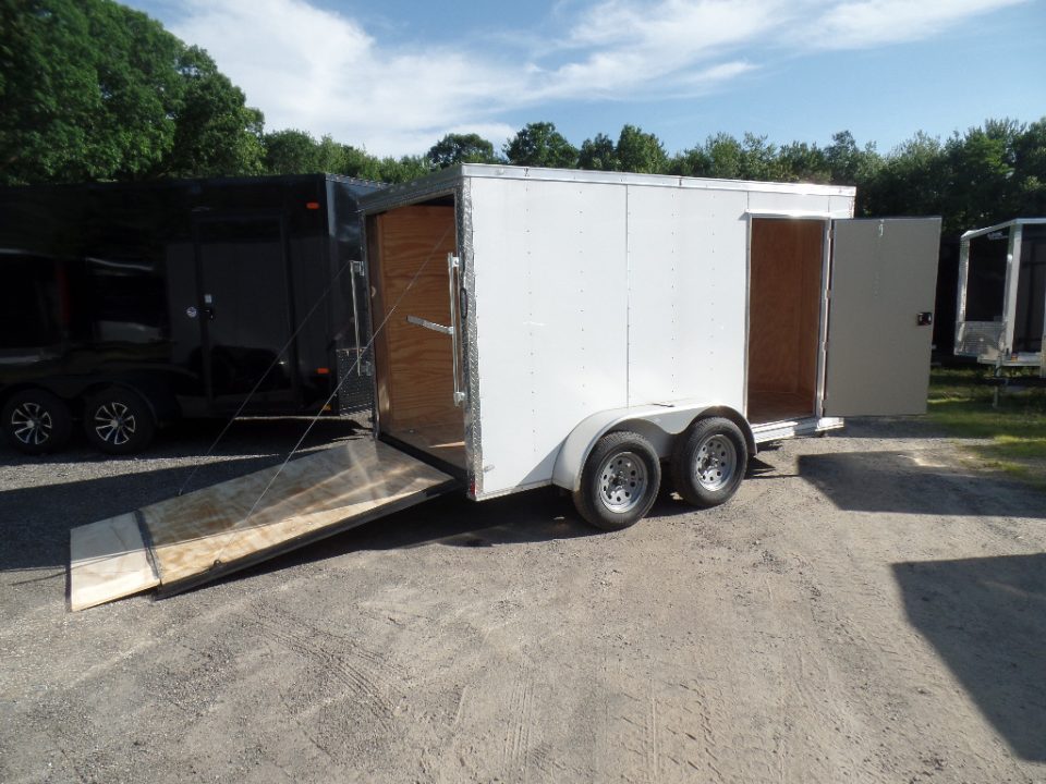 New 2025 Rock Solid Cargo 6X12 Tandem Axle ,7,000 lb. GVWR Cargo / Enclosed Trailer