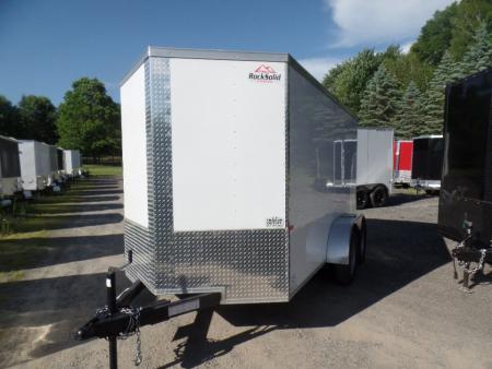 New 2025 Rock Solid Cargo 6X12 Tandem Axle ,7,000 lb. GVWR Cargo / Enclosed Trailer