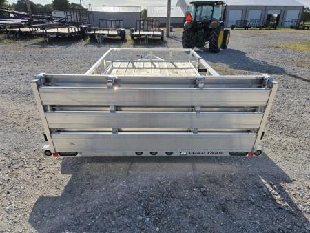 New 2026 Load Trail 77X12 SINGLE 3.5K ALUMINUM UTILITY W/BI-FOLD GATE & WOOD FLOOR