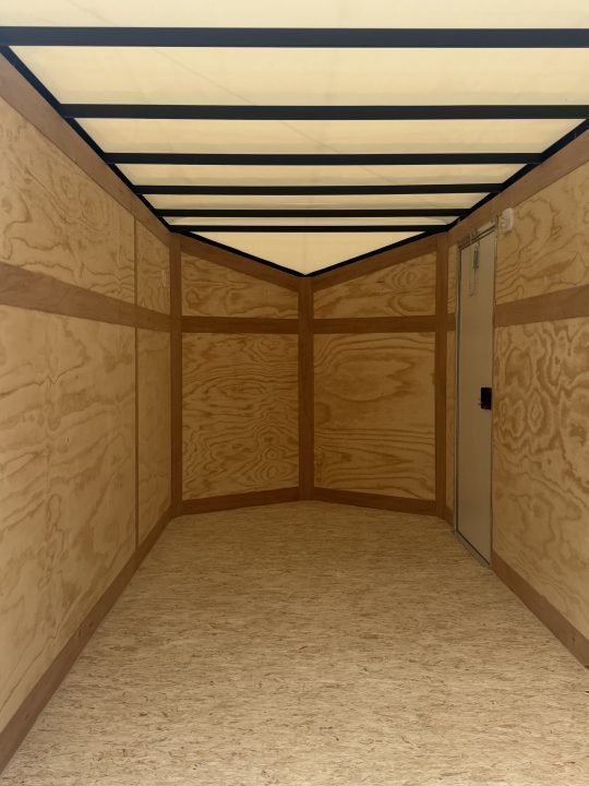 New 2026 Stealth Mustang 6 x 12 Enclosed Trailer w/ RAMP DOOR (Single) Cargo / Enclosed Trailer NEW MODEL - Screwless and Light Lid Roofing !!