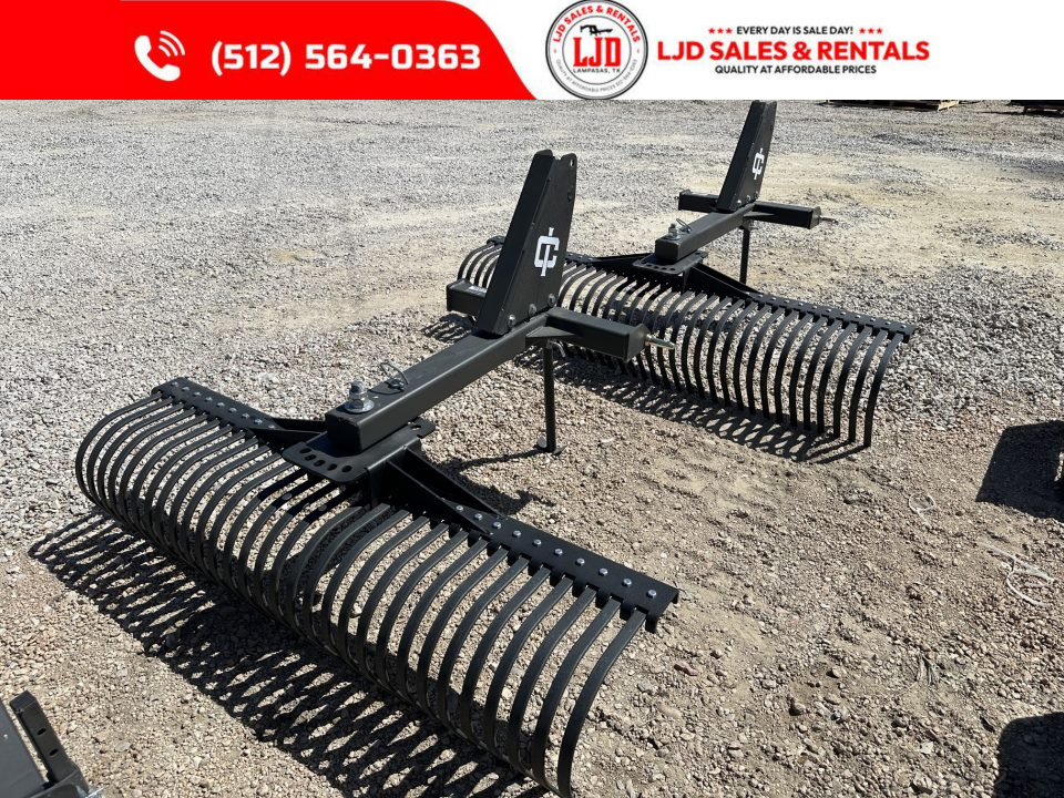 New 2026 IronCraft 5FT Landscape Rake 5105