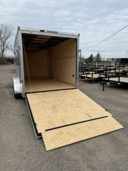 New 2026 Stealth 7 X 14 Cargo / Enclosed Trailer with Ramp and 6ft 6in interior Height LIGHT LID