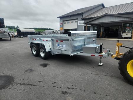 New 2027 BWISE DT12 81.5x12 12K Tandem Axle Dump Trailer
