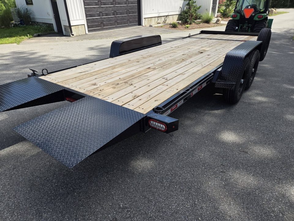 New 2026 Nexhaul 7X22 15,000LB GVWR EQUIPMENT TRAILER TILT BED Equipment Trailer