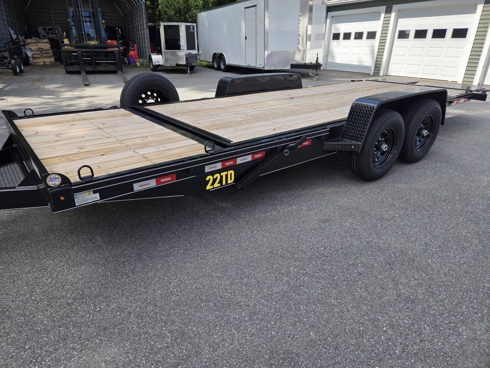New 2026 Nexhaul 7X22 15,000LB GVWR EQUIPMENT TRAILER TILT BED Equipment Trailer