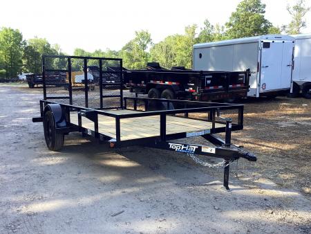 New 2027 Top Hat Trailers DSA12X77 Utility Trailer