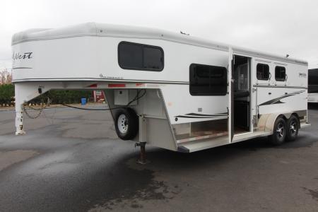 Used 2015 Trails West Sierra SpeciaLite 3 Horse Trailer