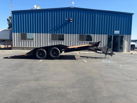 New 2026 Iron Panther Power Tilt Drive Over Fender Car Hauler 9,999 Lbs GVWR